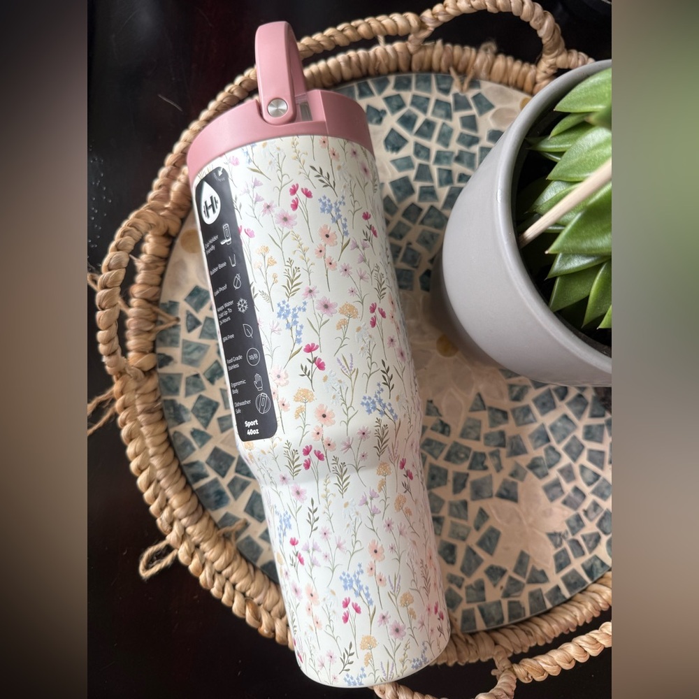 Hydrojug WILDFLOWER 40oz Sport Tumbler